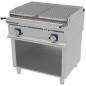 Barbacoa a gas professional de peu 80 cm 2 cremadors Repagas