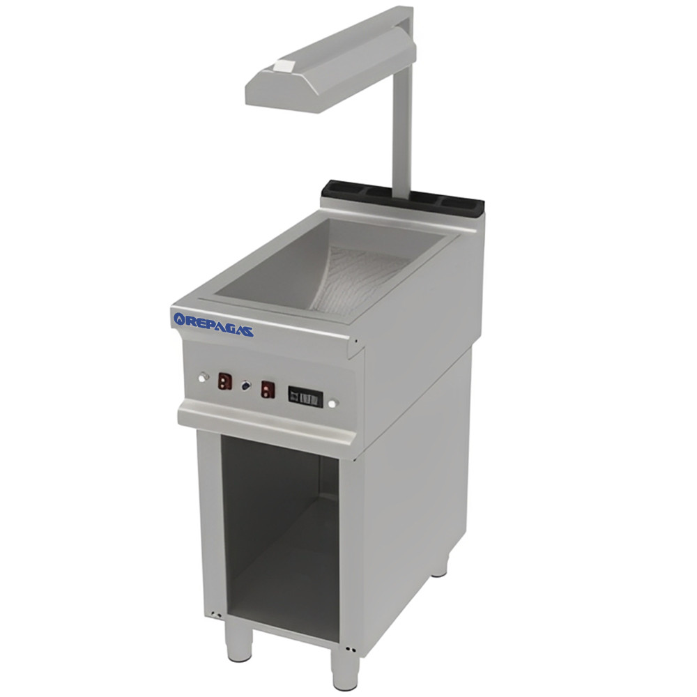 Chauffe-Frites Électrique Professionnel 40 cm Repagas Chauffe-Frites Électrique Professionnel 40 cm Repagas