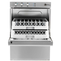 Worldmai 50x50 Professional dishwasher with drain pump and detergent dispenser second-hand