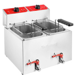Friteuses professionnelles 2 paniers Série TF Valentine
