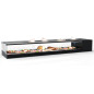 Logic Tapas refrigerated display case 168 x 38 x 22.5 cm with LED, ex-display new