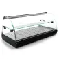 Vitrina escalfa tapes professional 84 cm, 21 prestatge, cuba plana