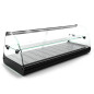 Professional Tapas Warmer Display Case 1 Shelf 119 cm Flat Well