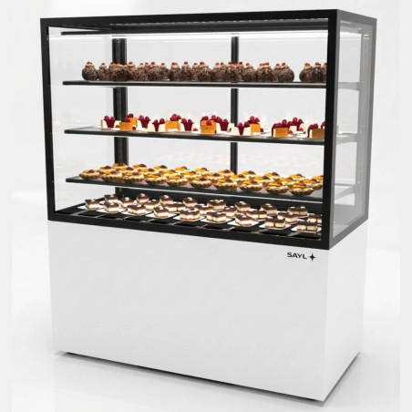 Refrigerated humid display case compact built-in base 120