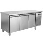 Taula refrigerada industrial GN 1/1 doble temperatura 3 portes 1795 mm