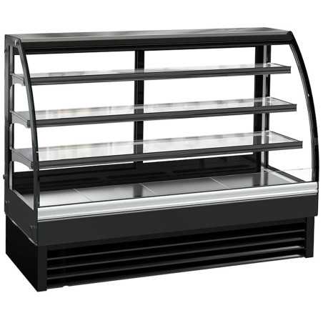 Vitrina refrigerada de pastisseria amb vidre corbat 150 cm