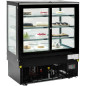 Vitrina refrigerada de pastisseria amb vidre recte 90 cm