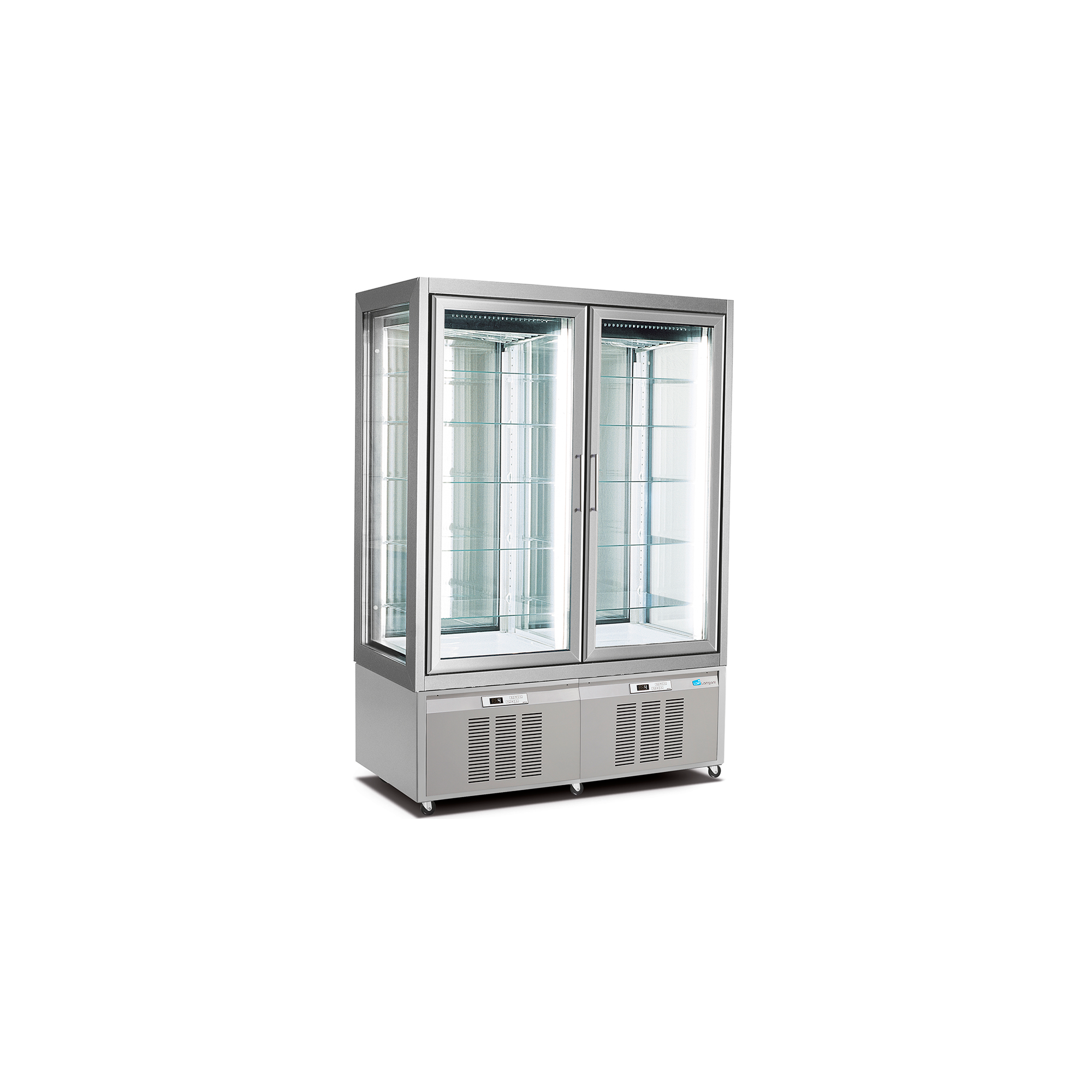 Armari expositor refrigerat doble pastisseria