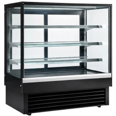 Vitrina refrigerada de pastisseria amb vidre recte 120 cm