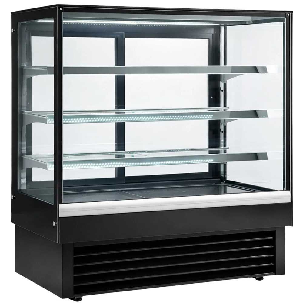 Vitrina refrigerada de pastisseria amb vidre recte 120 cm