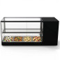 Vitrina expositora refrigerada Logic Tapas 1 piso 4 - 8 bandejas GN 1/3 con LED