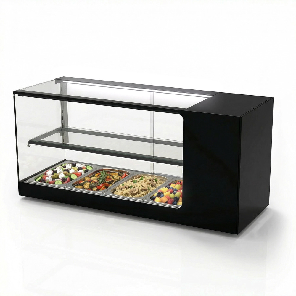 Vitrines à tapas 1 étagère Logic 2P