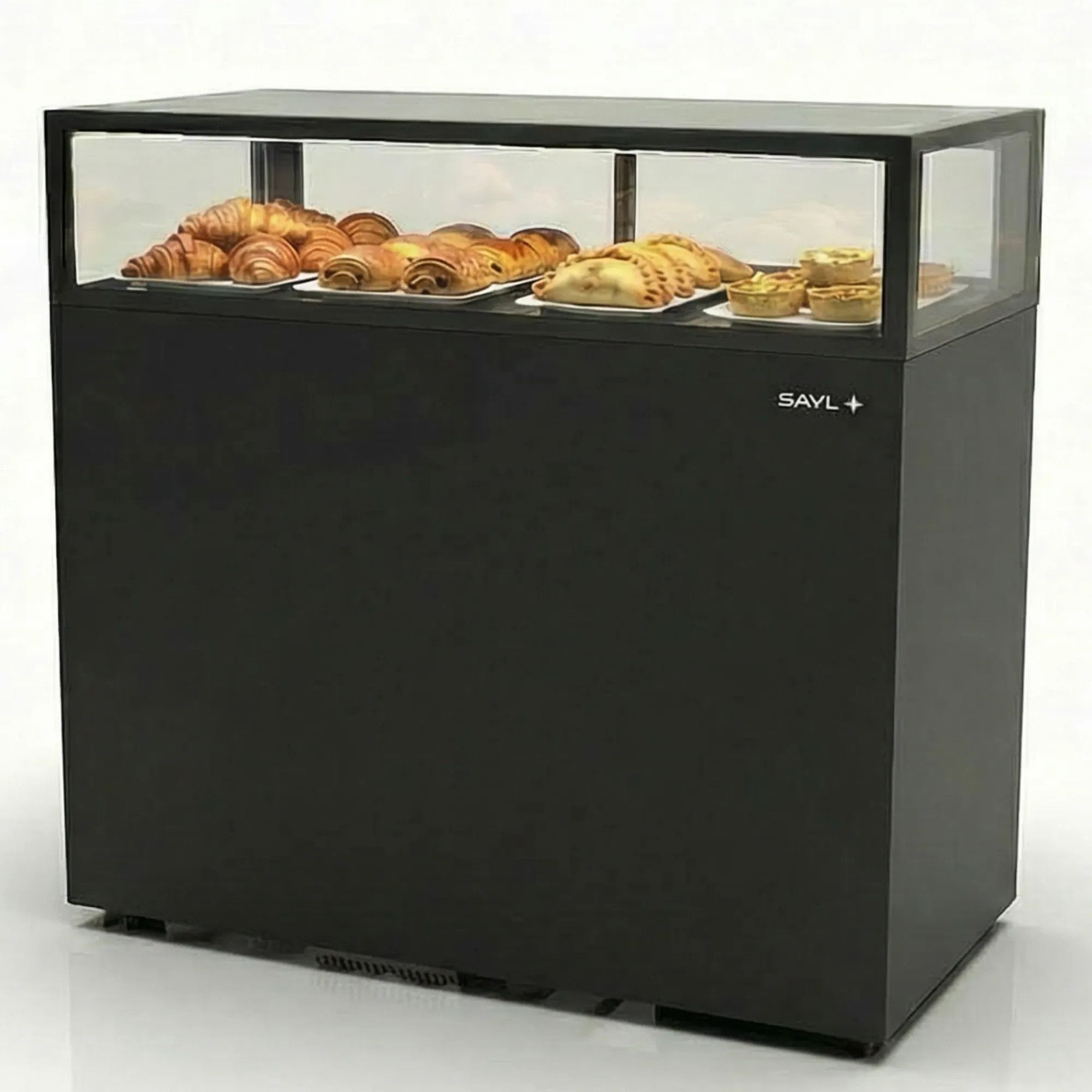 Hot food display case 120 +70°C for self-service & grab-and-go - MBH