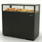 Vitrina expositora caliente integra compacta base 120