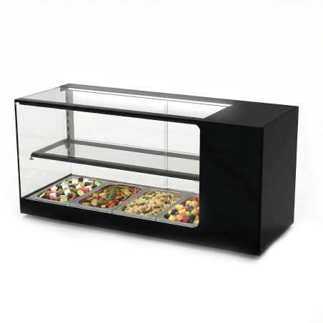 Vitrina expositora refrigerada Logic Tapas 1 pis 4 safates GN 1/3 amb LED
