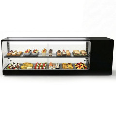 Vitrine réfrigérée d’exposition Logic Tapas 1 niveau 4–8 bacs GN 1/3 avec LED