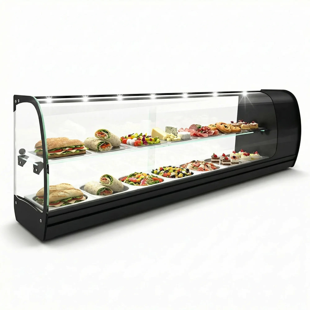Vitrina de tapes refrigerada Slim