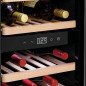 Professional dual-zone commercial wine fridge, 38 bottles