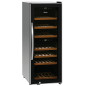 Professional dual-zone commercial wine fridge, 38 bottles
