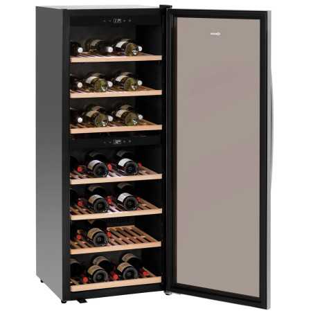 Nevera de vi professional de 2 zones, 126 ampolles