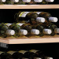 Professional dual-zone commercial wine fridge, 126 bottles