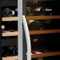 Professional dual-zone commercial wine fridge, 40 bottles