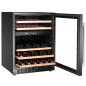 Vinoteca professional doble zona 46 ampolles 133 L amb control digital 5-22°C