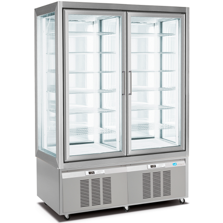 Armario expositor congelador doble pastelería