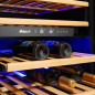 Vinoteca doble zona profesional 72 botellas 232 L con control digital 5-22°C