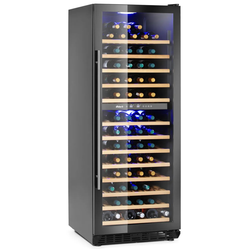 Vinoteca professional doble zona 135 ampolles 387 L amb control digital 5-22°C