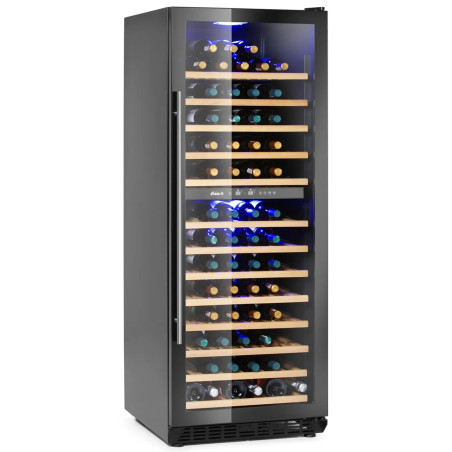 Vinoteca doble zona profesional 135 botellas 387 L con control digital 5-22°C