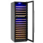 Vinoteca professional doble zona 160 ampolles 450 L amb control digital 5-22°C
