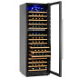 Vinoteca doble zona profesional 160 botellas 450 L con control digital 5-22°C