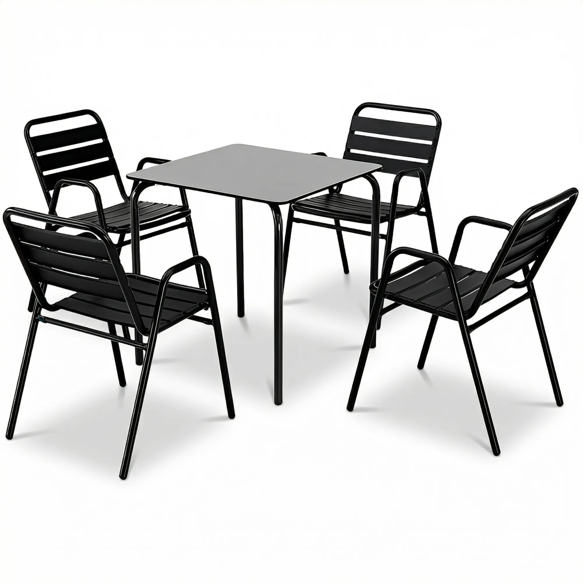 Commercial small terrace table 70x70