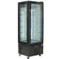 Vitrina expositora refrigerada de 65 cm amb 4 cares envidrades