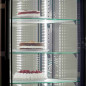 Vitrina expositora refrigerada de 65 cm amb 4 cares envidrades