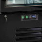 Vitrina expositora refrigerada doble de 132 cm amb 4 cares envidrades