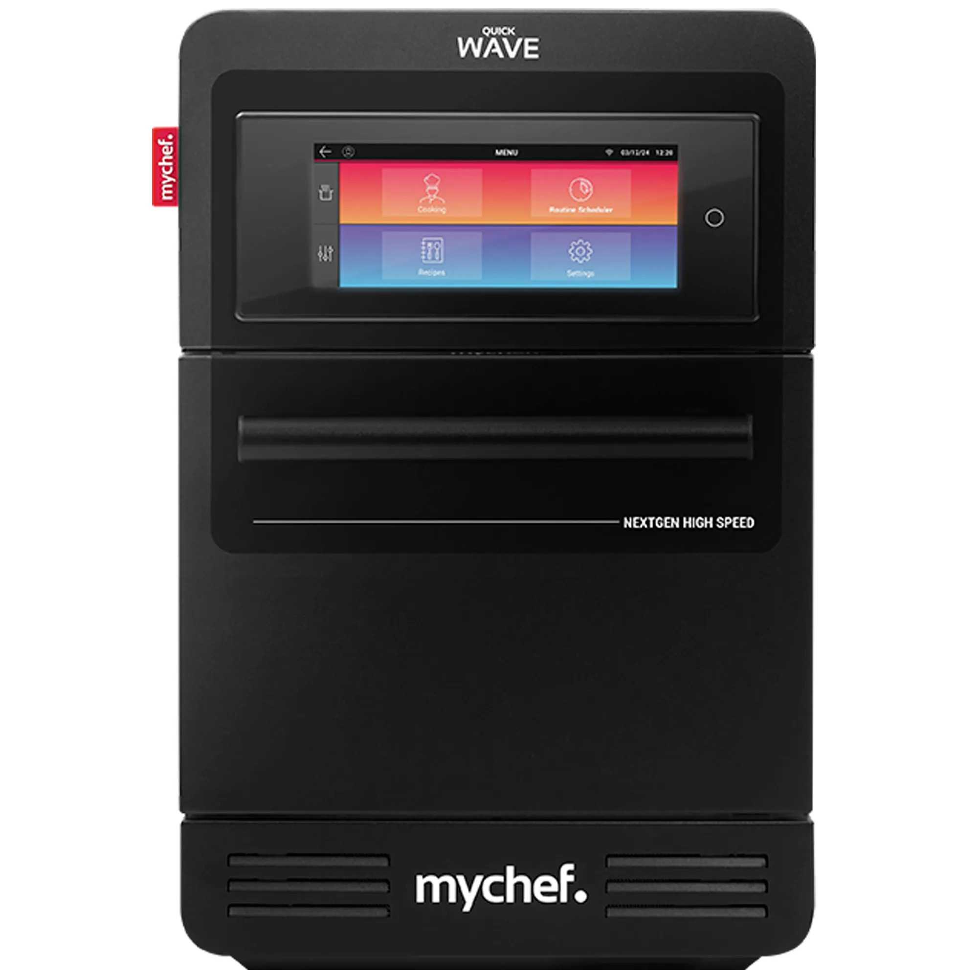 Forn MyChef Quick Wave de cocció accelerada, compacte, ràpid i Plug&Play per a hostaleria.