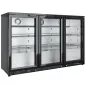 Boteller expositor refrigerat amb portes abatibles de vidre de 1350 mm
