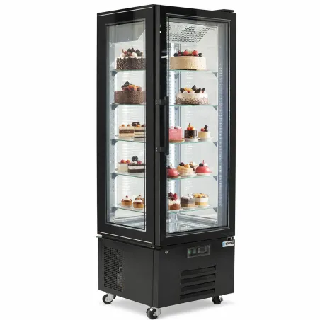 Vitrine de congélation de 65 cm avec 4 faces vitrées