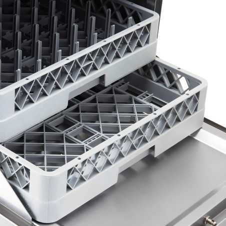 MBH - Tirador ergonómico y estructura robusta para uso intensivo en lavavajillas de restauración industrial.