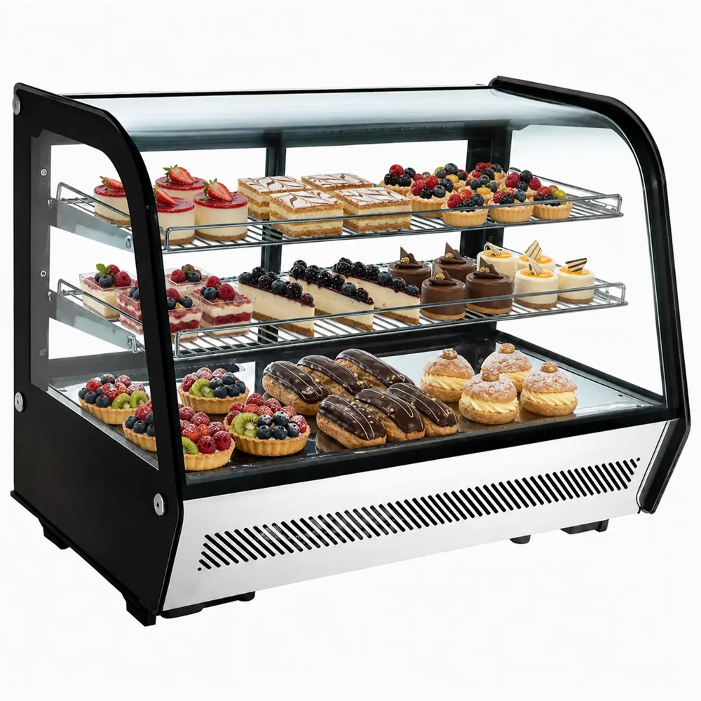Vitrines refrigerades de sobretaula 3 pisos