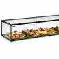 Vitrina expositora neutre de vidre 92 cm 1 pis per hostaleria
