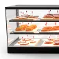 Vitrina expositora refrigerada Logic Tapas 3 pisos 4 - 8 bandejas GN 1/3 con LED