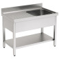 Second-hand stainless steel industrial sink Second-hand stainless steel industrial sink