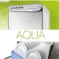 Lavavasos profesional KROMO AQUA 37 con pequeño golpe