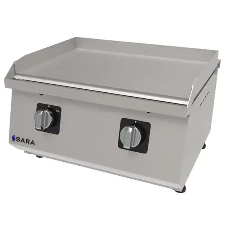 Plancha professionnelle à gaz de table 60 cm 1 brûleur Sara by Repagas