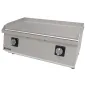 Plancha profesional a gas 80cm de sobremesa 2 quemadores Serie 550 Sara By Repagas