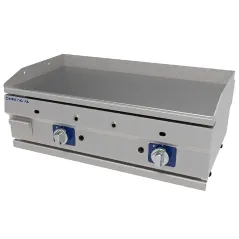 Plancha a gas profesional de hierro 90 cm 2 quemadores Serie 550 Repagas