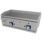 Plancha a gas profesional de hierro 90 cm 2 quemadores Serie 550 Repagas